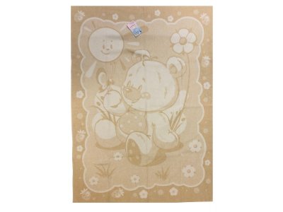 Одеяло хлопковое жаккардовое VLADI Home, 100*140 см 1-00304947_4
