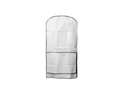 Чехол-портплед Homsu для одежды до 7 вешалок Eco White шубы, платья, костюмы, 120*60*10 см 1-00305068_7