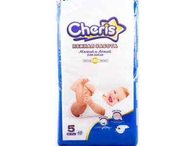 Подгузники Cheris размер XL 5 (12-17 кг), 48 шт. 1-00305390_1