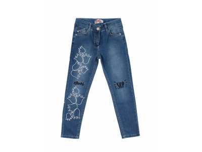 Брюки джинсовые для девочки Reike Flower 1-00306703_1
