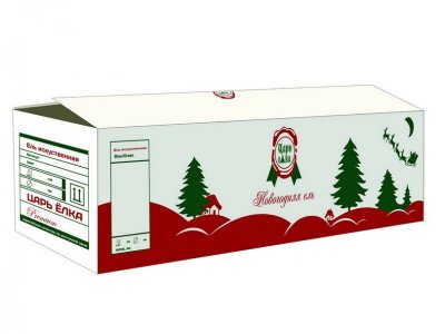 Ель искусственная Царь Ёлка, Европейская с шишками, 210 см 1-00307263_2
