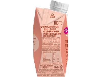Напиток Nemoloko Baby овсяный кисель с вишней и черешней 200 мл 1-00308288_3
