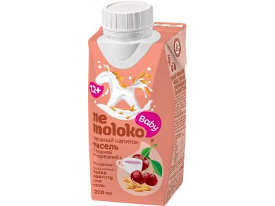 Напиток Nemoloko Baby овсяный кисель с вишней и черешней 200 мл 1-00308288_4