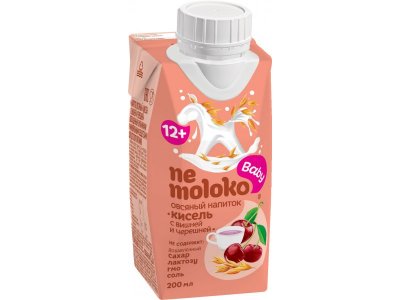 Напиток Nemoloko Baby овсяный кисель с вишней и черешней 200 мл 1-00308288_6