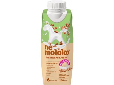 Каша Nemoloko гречневая безмолочная 250 мл 1-00308298_1