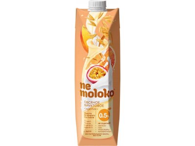 Напиток Nemoloko овсяный фруктовый Экзотик 0,5% 1 л 1-00308305_1