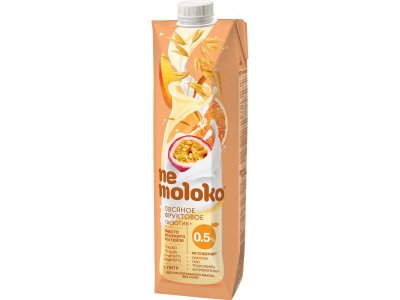 Напиток Nemoloko овсяный фруктовый Экзотик 0,5% 1 л 1-00308305_4