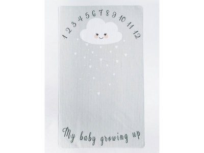 Одеяло-покрывало Amarobaby Waffle Метрика, вафельное полотно 75*120 см 1-00308314_3