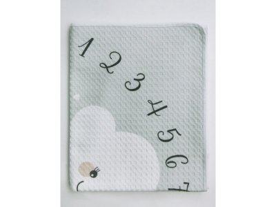 Одеяло-покрывало Amarobaby Waffle Метрика, вафельное полотно 75*120 см 1-00308314_5