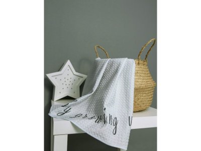 Одеяло-покрывало Amarobaby Waffle Метрика, вафельное полотно 75*120 см 1-00308314_6