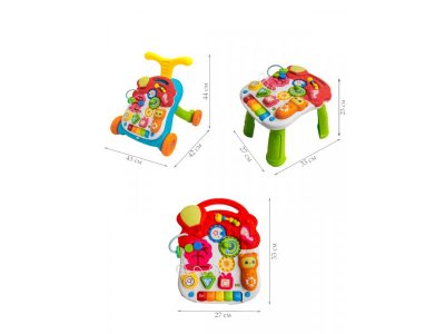 Ходунки-каталка Amarobaby Study Walker 3 в 1 1-00308376_14