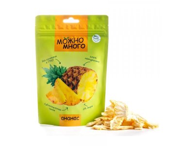Ананас сублимированный Можно Много, 20 г 1-00309899_1