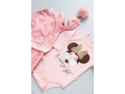 Комплект для девочки Ahiska Baby (кофточка, штанишки, боди) 1-00309313_3