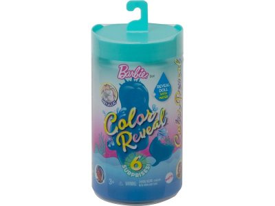 Кукла-сюрприз Mattel Barbie Челси Русалка волна 3, непрозрачная упаковка 1-00310830_1