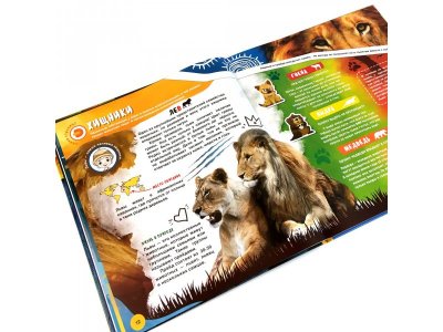 Книга Devar Энциклопедия WOW! Животные. 4D, твердая обложка 1-00311456_10