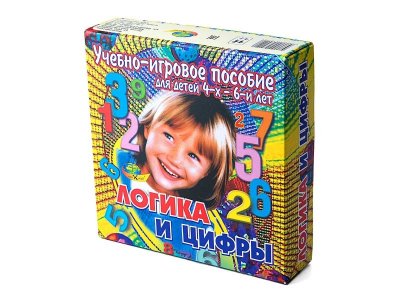 Игровое пособие Корвет, Логика и цифры 1-00311723_1