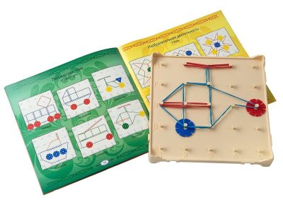Игра развивающая Корвет, Математический планшет 114 схем 1-00311732_2