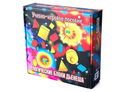 Игра развивающая Корвет, Логические блоки Дьенеша 1-00311742_1