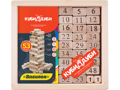 Игра настольная Куби Дуби Вавилон, дерево 1-00310868_4