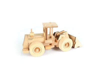 Игрушка Куби Дуби Погрузчик Гарри, дерево 1-00310882_1