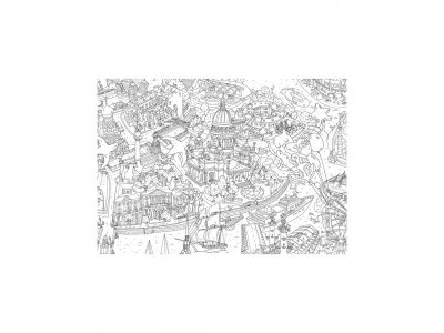 Раскраска-плакат А1 VoiceBook, Удивительная Россия. Санкт-Петербург 1-00311892_4