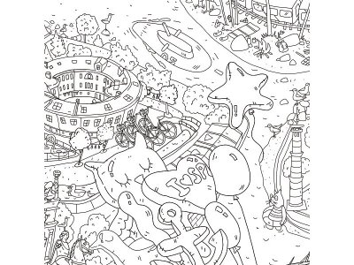 Раскраска-плакат А1 VoiceBook, Удивительная Россия. Санкт-Петербург 1-00311892_6