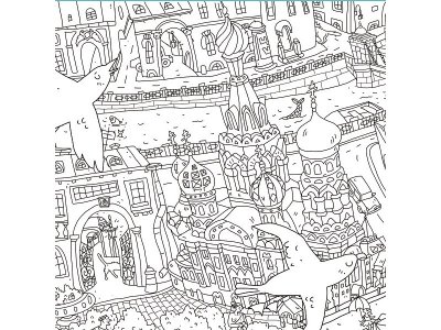 Раскраска-плакат А1 VoiceBook, Удивительная Россия. Санкт-Петербург 1-00311892_7