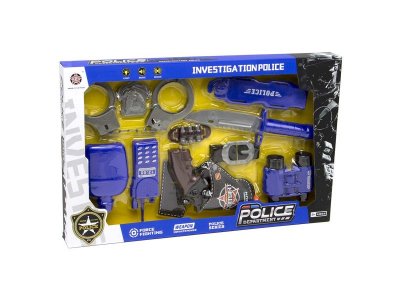 Набор игровый S+S Toys с оружием Полицейский, свет/звук 1-00312301_1