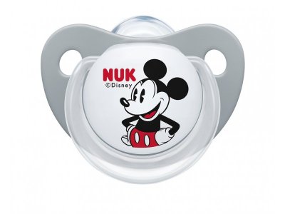 Пустышка Nuk Disney Mickey Mouse силиконовая, контейнер, р.2 1-00312587_1