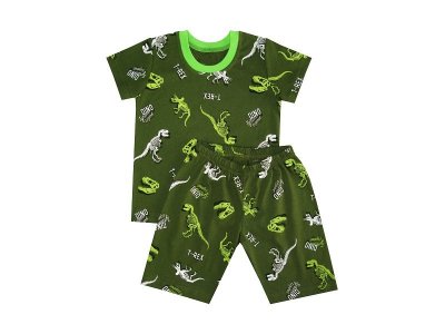 Пижама для мальчика Панда дети, летняя 1-00312664_1