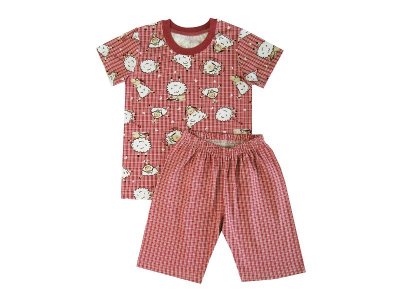 Пижама для девочки Панда дети, летняя 1-00312670_1