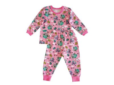 Пижама для девочки Панда дети, теплая 1-00312696_1