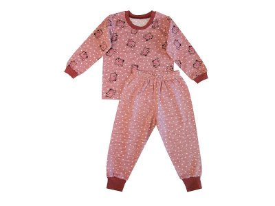 Пижама для девочки Панда дети, тонкая 1-00312751_1