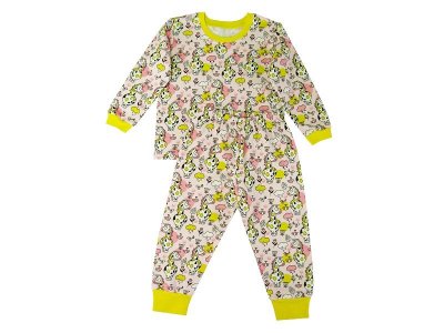Пижама для девочки Панда дети, теплая 1-00312760_1