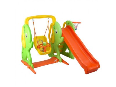 Комплекс игровой Pilsan горка-качели Elephant 1-00312951_1