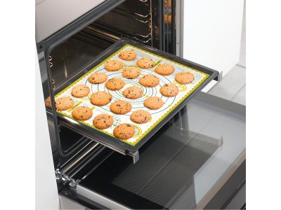 Кулинарный коврик Homsu для раскатки теста и выпекания в духовке, силиконовый 60*40 см 1-00312556_10
