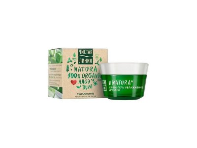Крем-гель для лица Чистая линия Natura Увлажнение, 45 мл 1-00313015_1