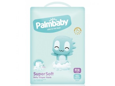 Подгузники-трусики Palmbaby Super Soft Premium M (6-11 кг), 58 шт. 1-00313413_1