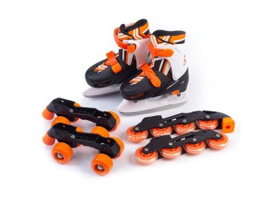 Коньки-ролики раздвижные 3 в 1 Mobile Kid Twin Seasons 1-00313681_1