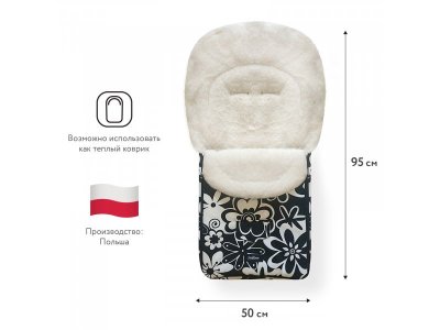Конверт в коляску Womar №07 North pole, зимний 1-00312482_4