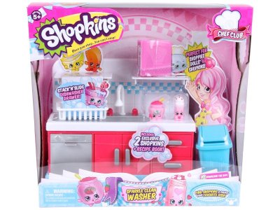 Набор игровой Moose Shopkins Кулинарный клуб, Кухня Сияющая раковина 1-00314217_2