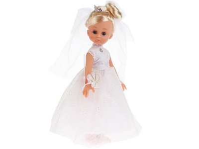 Кукла интерактивная Карапуз Полина Невеста, 33 см 1-00314339_3