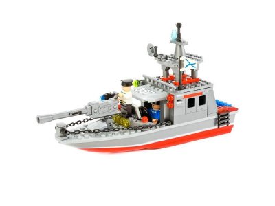 Конструктор Город мастеров Военный катер, 121 деталь 1-00314453_2