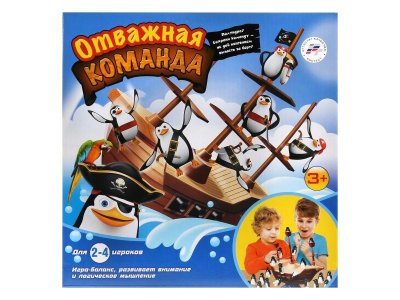 Игра настольная Играем вместе Отважная команда 1-00314802_1