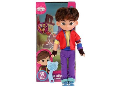 Кукла интерактивная Карапуз Сказочный патруль. Саша Абрикосов, 35 см 1-00314923_1