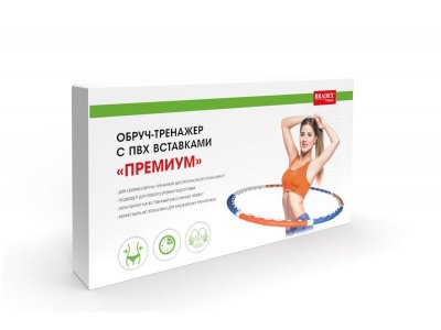 Обруч-тренажер Bradex Премиум, с ПВХ вставками 1-00316429_5