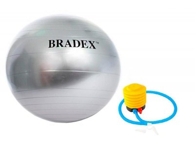 Мяч для фитнеса Bradex Фитбол-65 с насосом 1-00316447_1