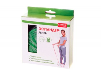 Эспандер-лента Bradex, ширина 4,5 см (17-54 кг) 1-00316451_5