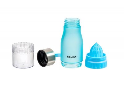 Бутылка для воды Bradex с соковыжималкой 0,6 л 1-00316485_2