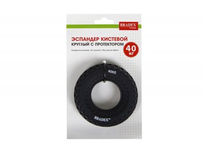 Эспандер кистевой Bradex 40 кг, круглый с протектором 1-00316488_5